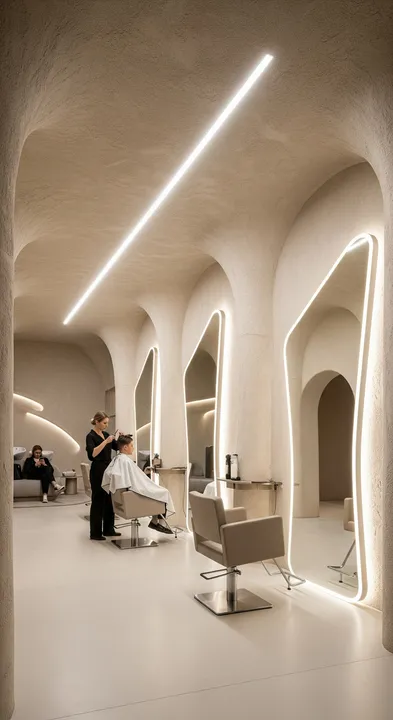 Conceptual Women's Beauty Salon