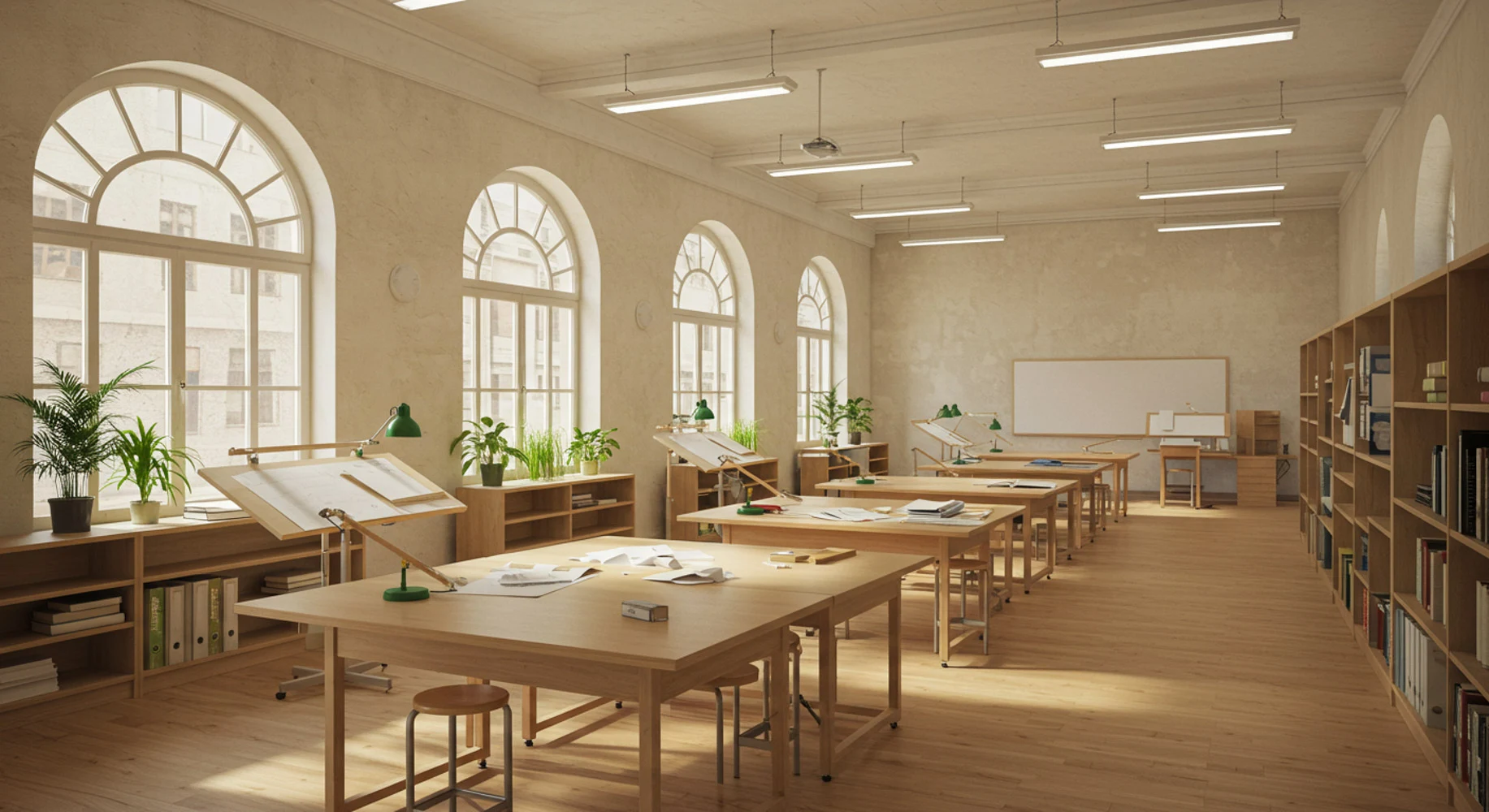 Persian Literature Center — Architecture Classroom