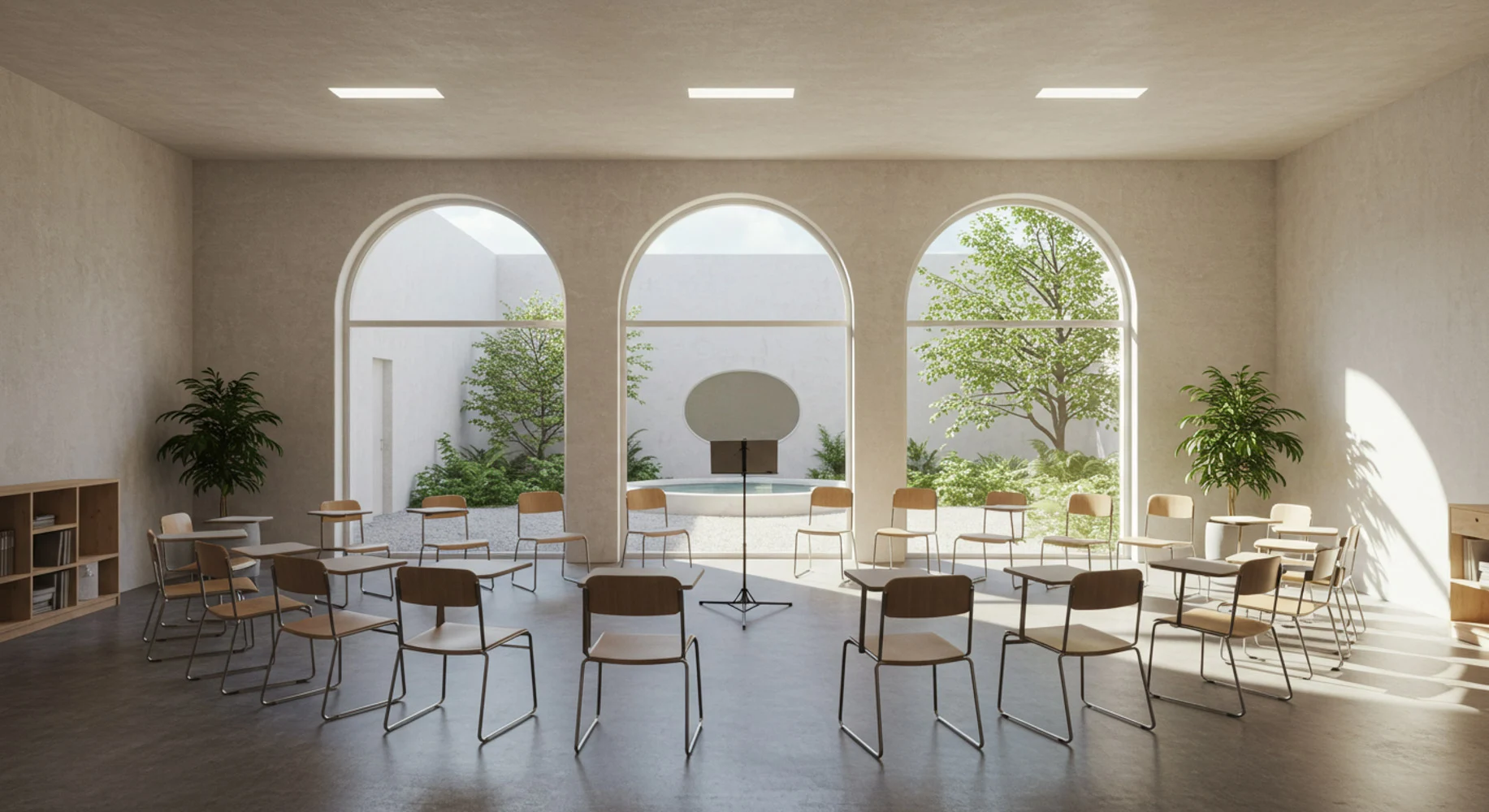 Persian Literature Center — Poetry Recitation Classroom
