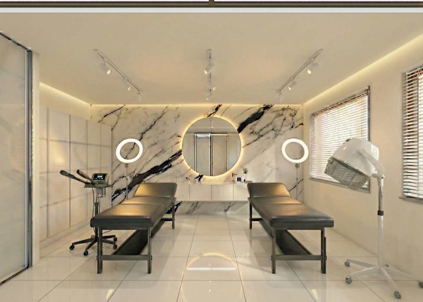 Rochilay Beauty Salon — Lash room — light stone alternative